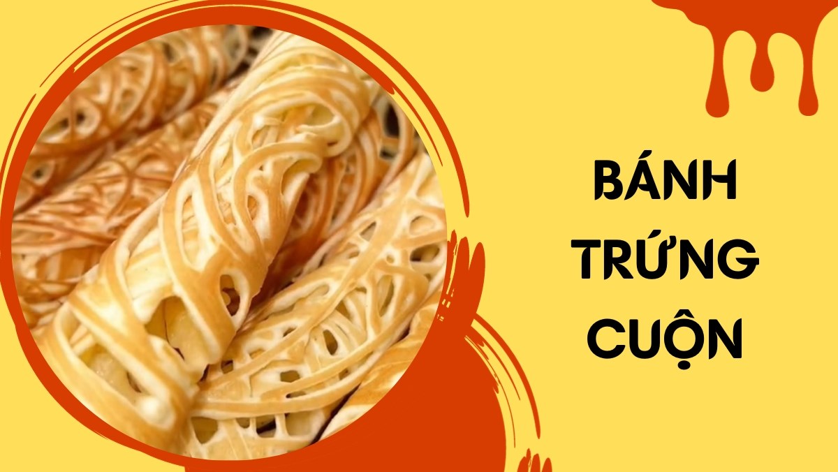 Bánh trứng cuộn (Công thức được chia sẻ từ Tiktok Vào bếp cùng Điện máy XANH)
