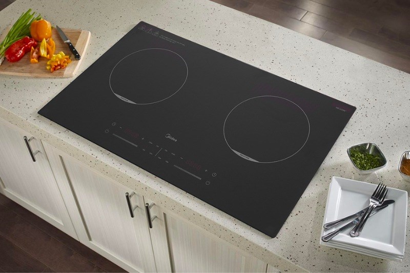 Bếp từ đ&ocirc;i lắp &acirc;m Midea MC-IH3520