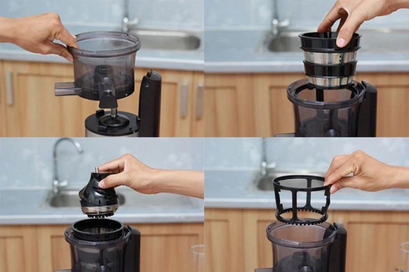 Hướng dẫn sử dụng m&aacute;y &eacute;p tr&aacute;i c&acirc;y