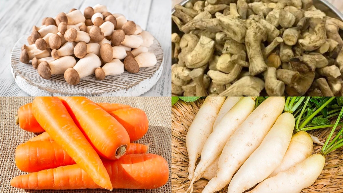 Nguyên liệu làm sa tế chay
