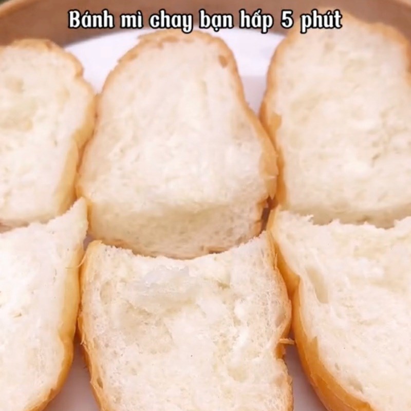 Bước 3 Hấp bánh mì Bánh mì hấp chay rau củ