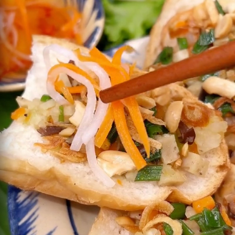 Bước 4 Hoàn thành Bánh mì hấp chay rau củ