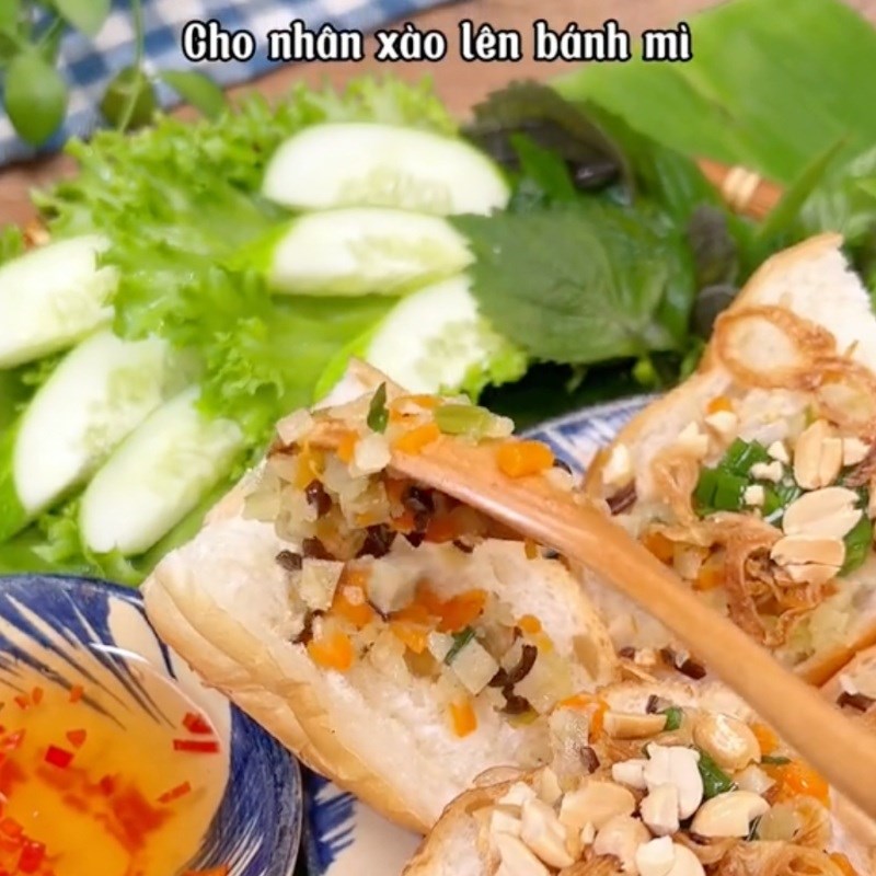 Bước 4 Hoàn thành Bánh mì hấp chay rau củ