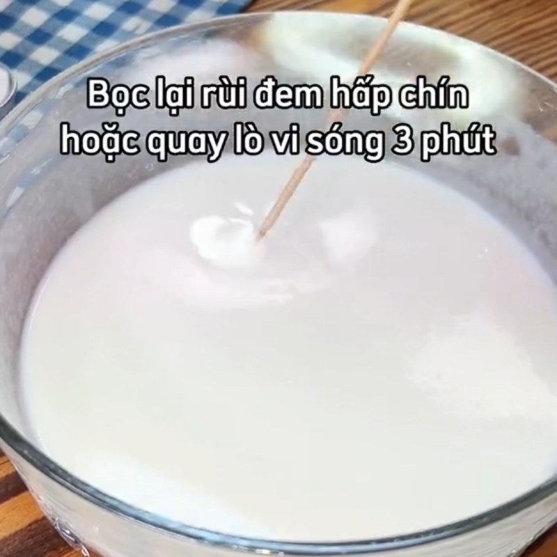 Bước 2 Làm phần nhân mochi Bánh quy mochi (Công thức được chia sẻ từ Tiktok Vào bếp cùng Điện máy XANH)