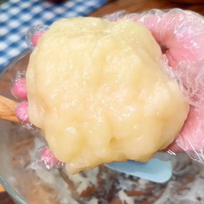Bước 2 Làm phần nhân mochi Bánh quy mochi (Công thức được chia sẻ từ Tiktok Vào bếp cùng Điện máy XANH)