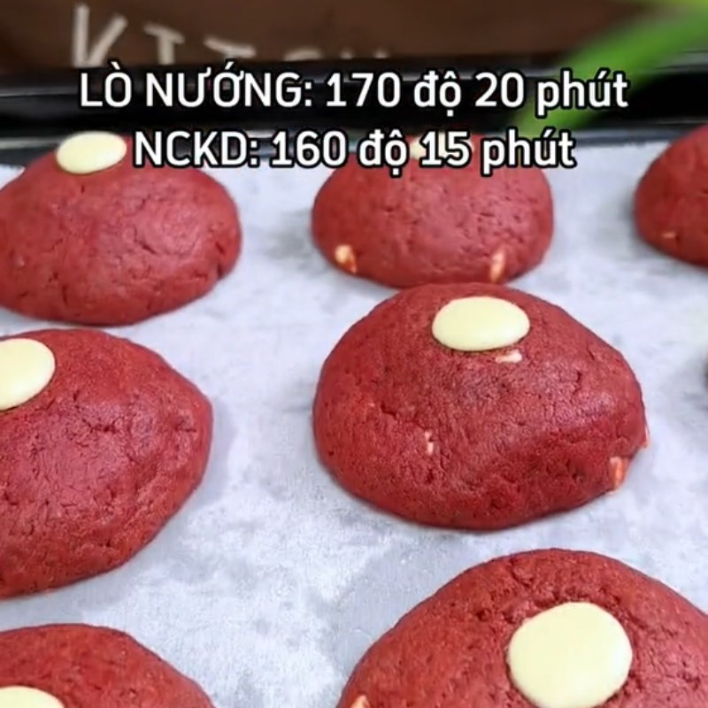 Bước 3 Nướng bánh Bánh quy mochi (Công thức được chia sẻ từ Tiktok Vào bếp cùng Điện máy XANH)