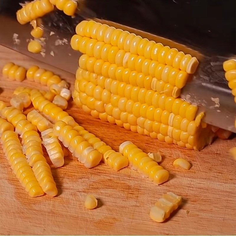 Bước 1 Sơ chế nguyên liệu Bánh pizza nấm mỡ chay