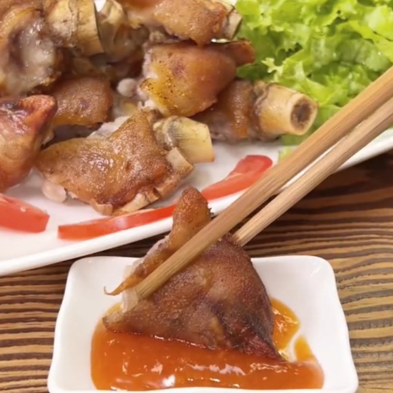 Bước 4 Thành phẩm Chân giò chiên giòn (Công thức được chia sẻ từ Tiktok Vào bếp cùng Điện máy XANH)