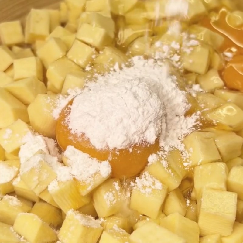 Bước 2 Trộn bột Bánh khoai lang nướng (Công thức được chia sẻ từ Tiktok Vào bếp cùng Điện máy XANH)