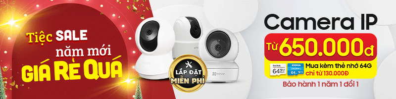 Camera Chính Hãng, Giá Rẻ, Lắp Đặt Miễn Phí, Giao Hàng Nhanh - 12/2023