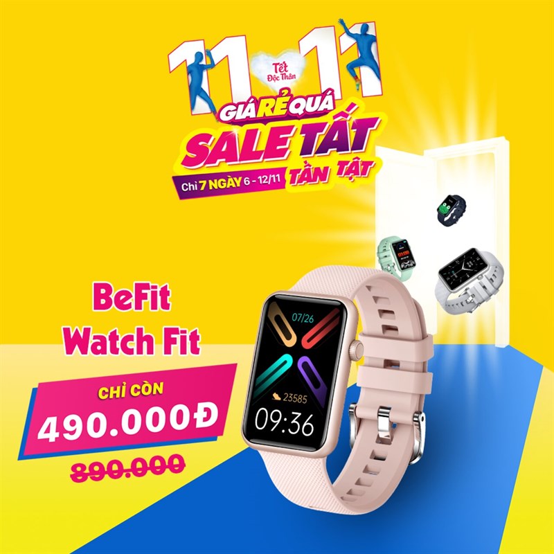 Ngày cuối săn ưu đãi Tết độc thân, tưng bừng giảm giá smartwatch xịn sò giá chỉ từ 440K