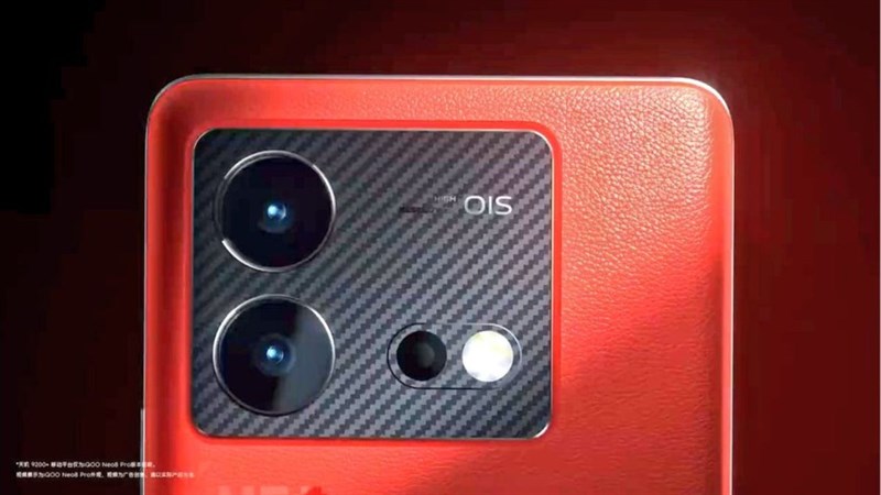 Camera trên iQOO Neo9 bị rò rỉ