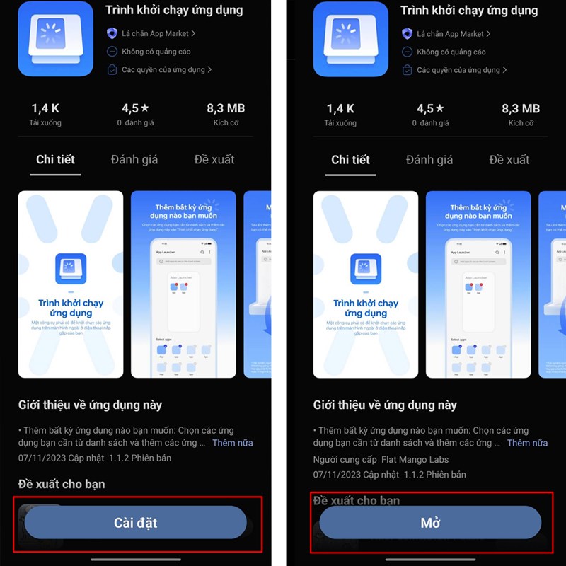 Cách mở ứng dụng ở màn hình ngoài OPPO Find N3 Flip Cách mở ứng dụng ở màn hình ngoài OPPO Find N3 Flip