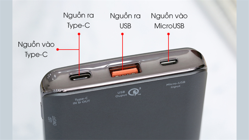 4. Pin sạc dự phòng không dây 18W Xmobile P66D