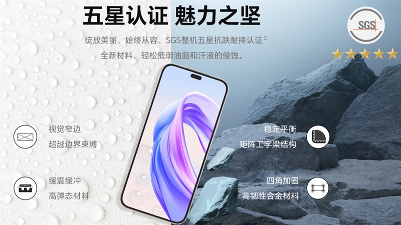 Honor X50i+ có màn hình viên thuốc