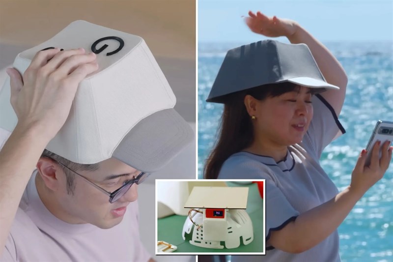 Chiếc mũ này có thể kết nối tới thiết bị khác qua Bluetooth hoặc qua cổng USB-C để nhập liệu Chiếc mũ này có thể kết nối tới thiết bị khác qua Bluetooth hoặc qua cổng USB-C để nhập liệu