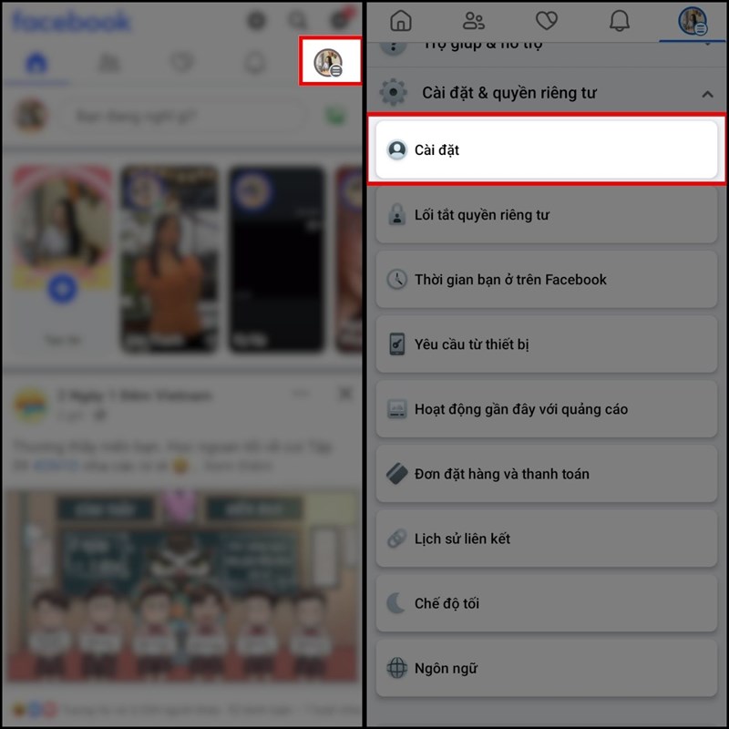 Cách khắc phục up story Facebook bị mờ