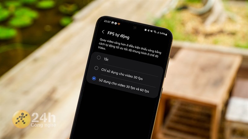 Cách bật tự động chỉnh FPS trên One UI 6 Cách bật tự động chỉnh FPS trên One UI 6