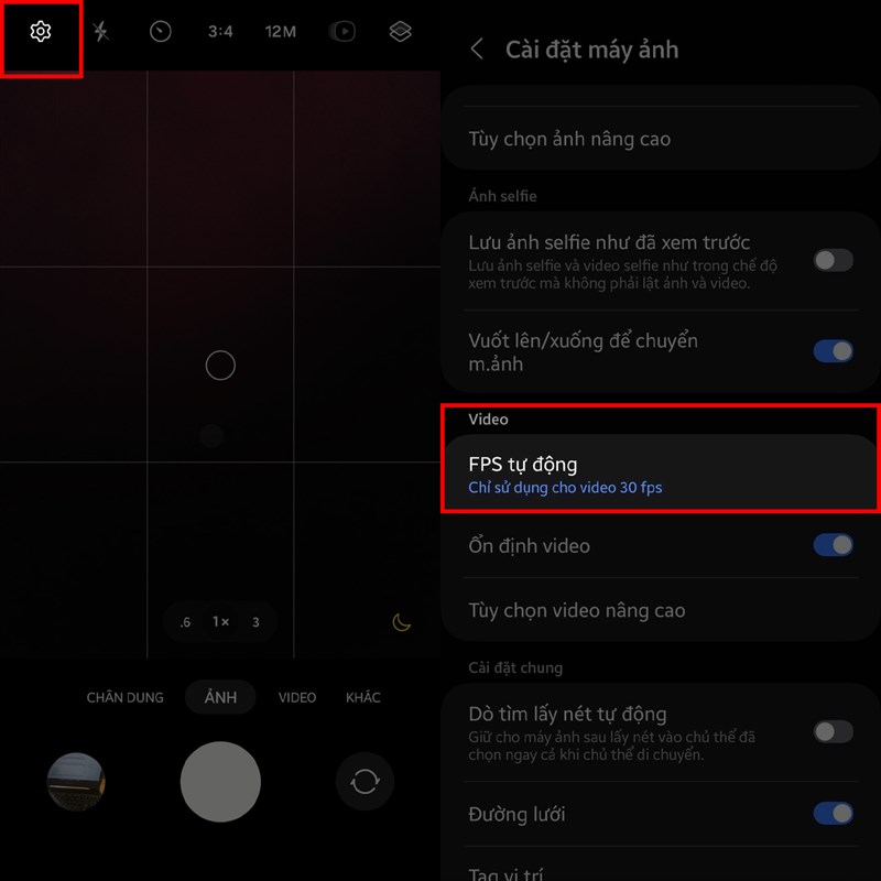 Cách bật tự động chỉnh FPS trên One UI 6 Cách bật tự động chỉnh FPS trên One UI 6