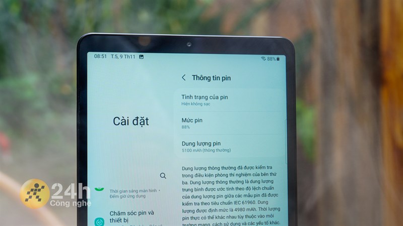 Nhìn chung Galaxy Tab A9 hoàn toàn có thể đáp ứng tốt nhu cầu sử dụng lâu dài của người dùng.