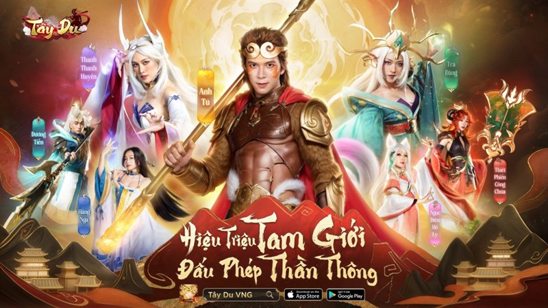 Tựa game Tây Du VNG: Đại Náo Tam Giới chính thức ra mắt tại Việt Nam
