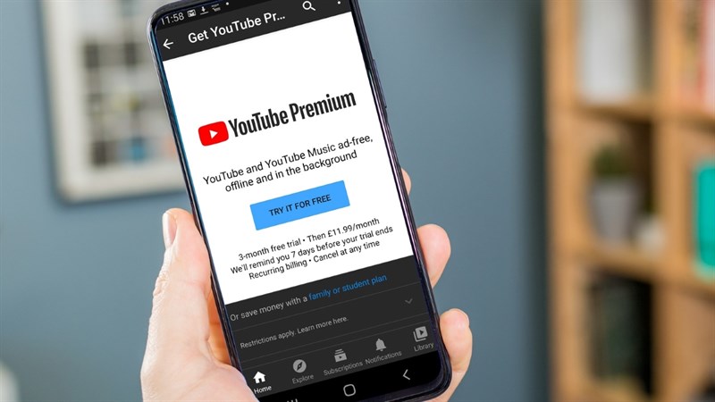 YouTube giải thích vì sao đã mua Premium nhưng vẫn có thể thấy quảng cáo
