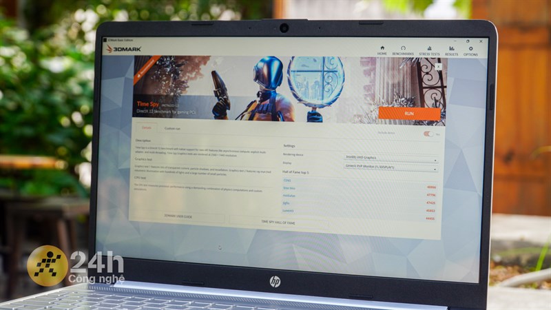 Điểm số mà HP 15s fq5229TU đạt được đều ở mức tốt trong phân khúc.