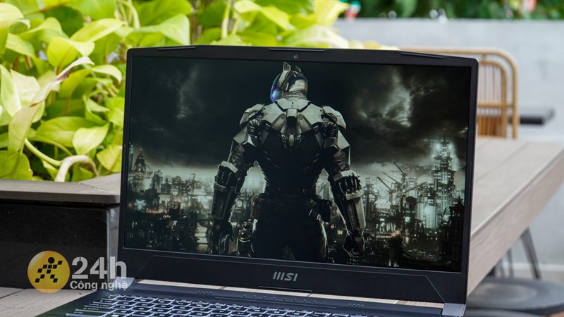 MSI Katana GF66 12UCK được trang bị màn hình rộng 15.6 inch với độ phân giải Full HD MSI Katana GF66 12UCK được trang bị màn hình rộng 15.6 inch với độ phân giải Full HD