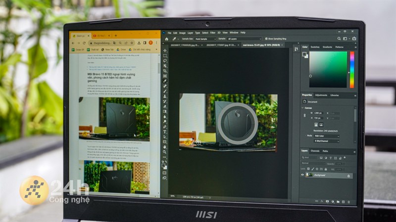 MSI Katana GF66 12UCK có thể xử lý các tác vụ cơ bản hoặc nâng cao hiệu quả MSI Katana GF66 12UCK có thể xử lý các tác vụ cơ bản hoặc nâng cao hiệu quả