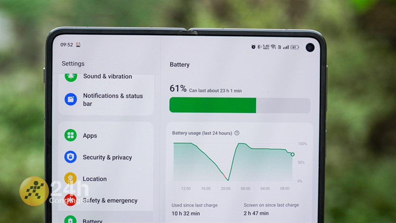 Dù thế OPPO Find N3 vẫn có thể sử dụng thiết bị trong cả một ngày dài Dù thế OPPO Find N3 vẫn có thể sử dụng thiết bị trong cả một ngày dài