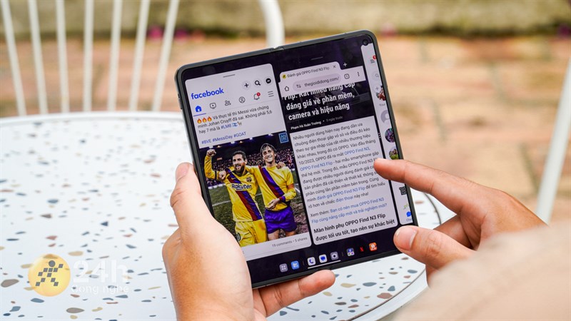 OPPO Find N3 dù được tối ưu phần mềm tốt nhưng các ứng dụng bên thứ 3 lại là câu chuyện khác. OPPO Find N3 dù được tối ưu phần mềm tốt nhưng các ứng dụng bên thứ 3 lại là câu chuyện khác.