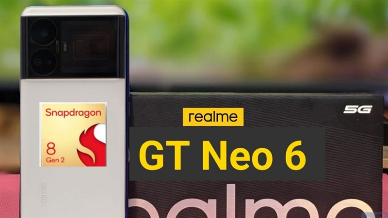 realme GT Neo6 sẽ được trang bị chip Snapdragon 8 Gen 2 (Ảnh: Gizbot)