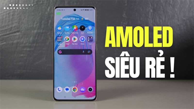 smartphone có màn amoled giá rẻ