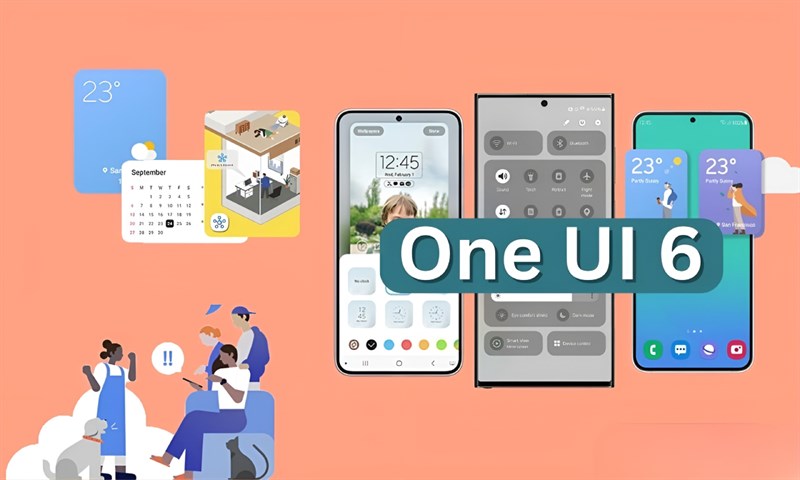Bản cập nhật One UI 6 mang đến giao diện mới mẻ cùng các tính năng AI tiên tiến Bản cập nhật One UI 6 mang đến giao diện mới mẻ cùng các tính năng AI tiên tiến