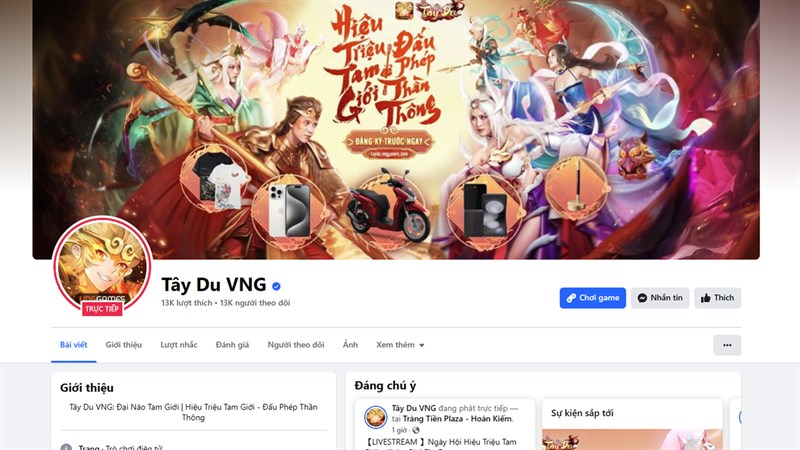 Fullcode Tây Du VNG