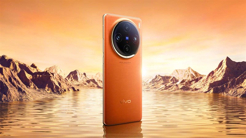 Phiên bản màu cam của Vivo X100 Pro. Nguồn: Vivo Phiên bản màu cam của Vivo X100 Pro. Nguồn: Vivo