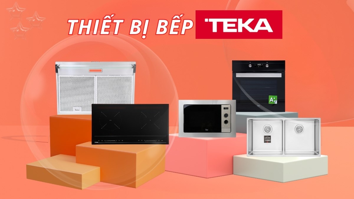 5 thiết bị bếp Teka nổi bật