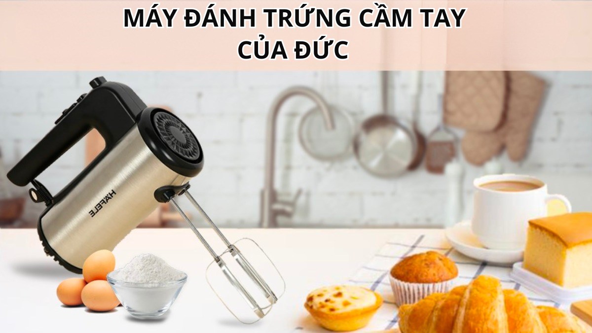Máy đánh trứng cầm tay của Đức