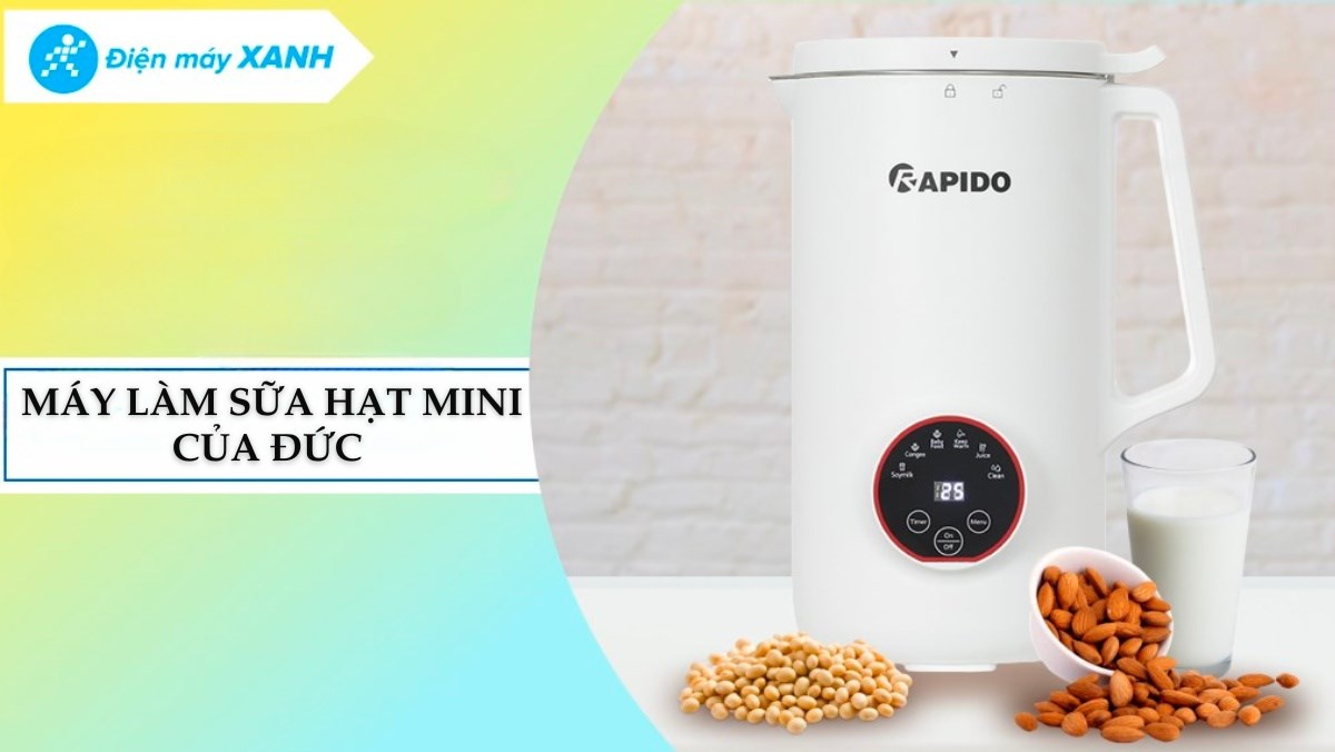 Gợi ý máy làm sữa hạt mini của Đức