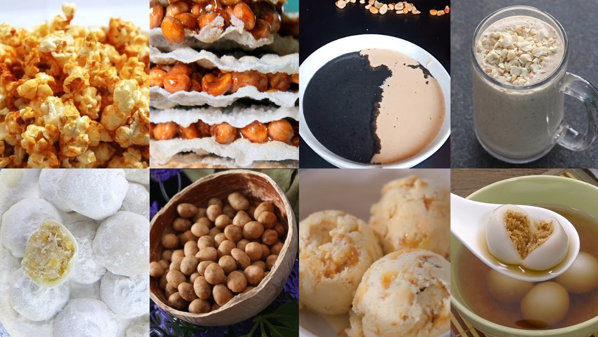 Tổng hợp các món ăn vặt từ đậu phộng