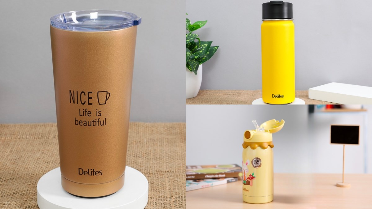 Top bình giữ nhiệt màu vàng