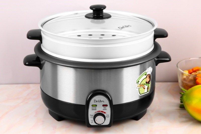 Nồi lẩu điện Delites CBR35-80 3.5 l&iacute;t