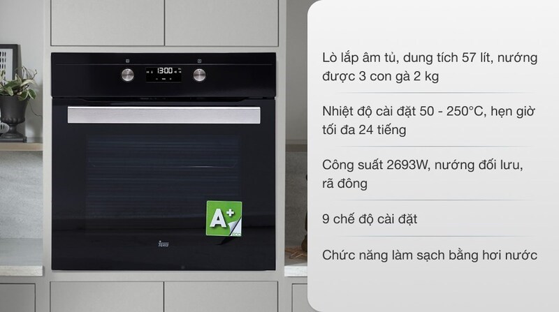 L&ograve; nướng &acirc;m Teka HS 720 57 l&iacute;t