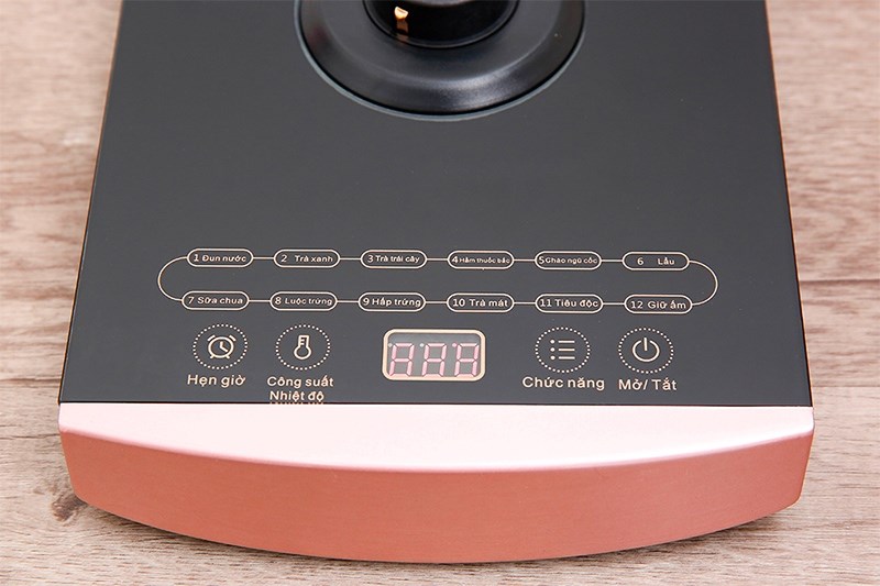 Ấm đun trà bằng điện có nhiều mức nhiệt độ