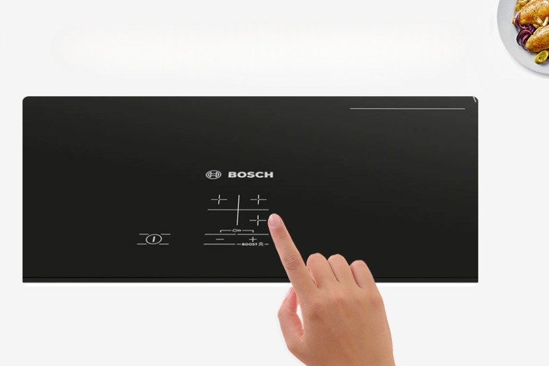 Bếp từ Bosch c&oacute; chức năng chọn v&ugrave;ng nấu
