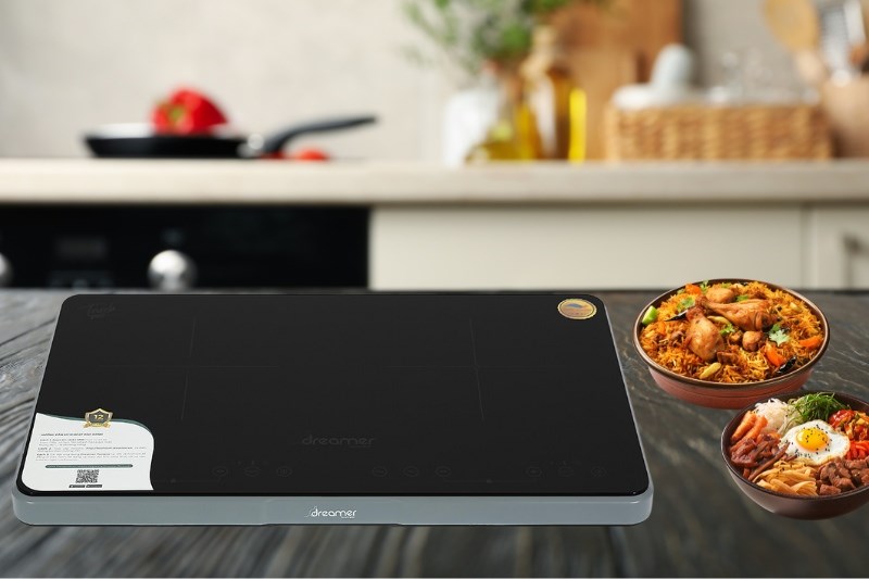 Bếp từ đ&ocirc;i Dreamer DKA-DIC135G