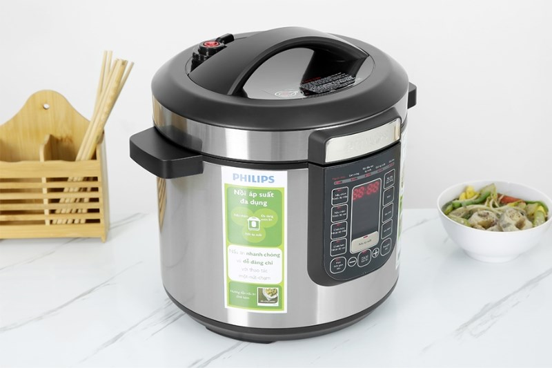 Nồi &aacute;p suất điện Philips HD2237/66 6 l&iacute;t