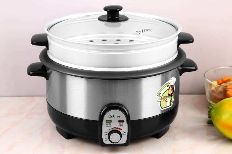 Nồi lẩu điện Delites CBR35-80 3.5 l&iacute;t