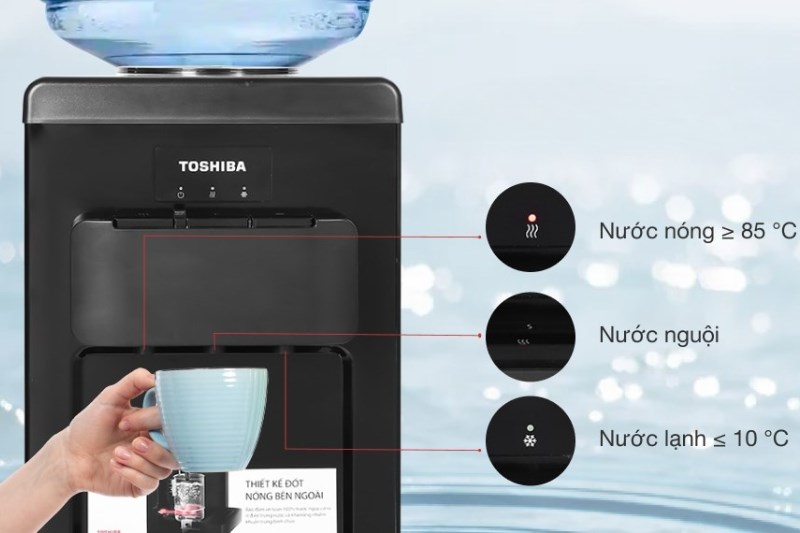 C&acirc;y nước n&oacute;ng lạnh Toshiba RWF-W1917TV 650W