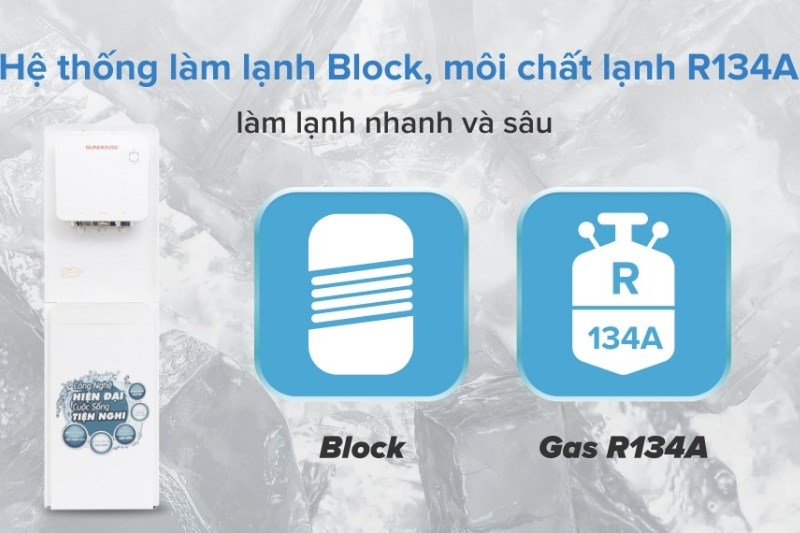 C&acirc;y nước n&oacute;ng lạnh Sunhouse SHD9546 670W